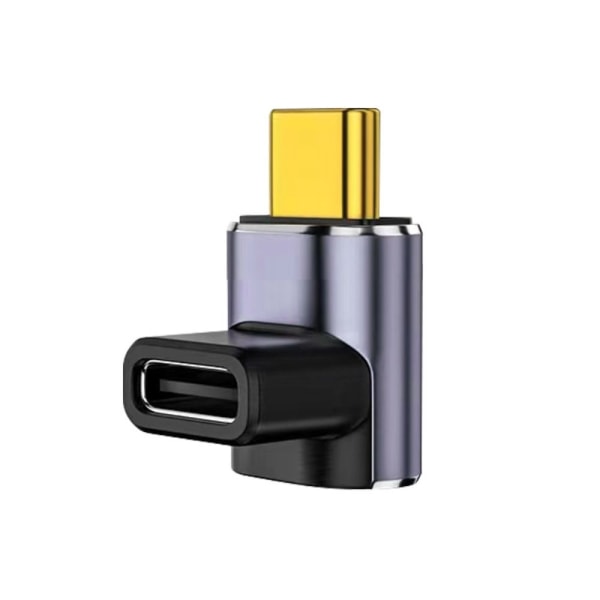 OTG-adapter USB C till typ CM TILL F VERTIKAL BÖJNING M TILL F M to F Vertical Bend