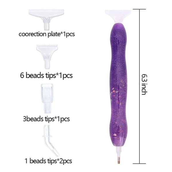 Harts diamond painting Resin Point Drill Pennor EE E