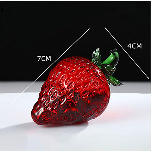 1 stk Jordbærfigur JORDBÆR JORDBÆR strawberry