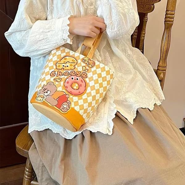 Ostbjørn bøttepose Kosmetisk pose lunsjpose
