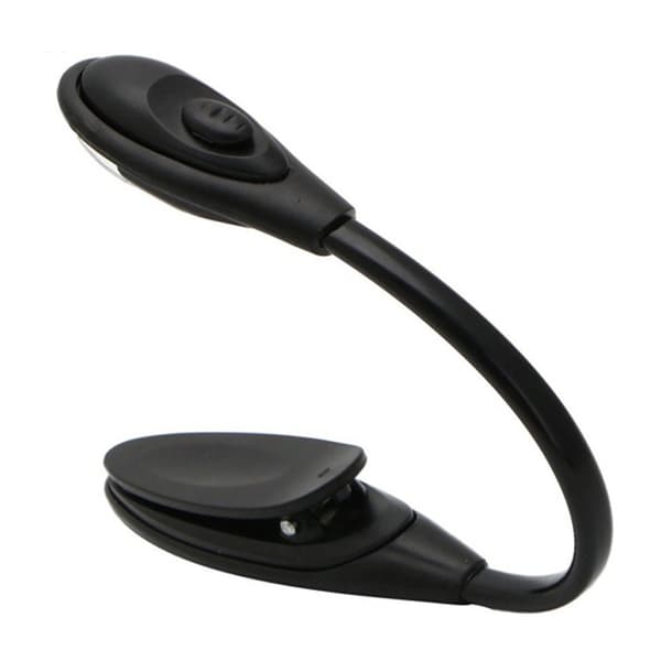 Clip On Lampebok Lys GRÅ Grey