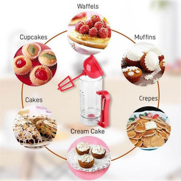 Melpasta Separator Batter Dispenser Bageværktøj