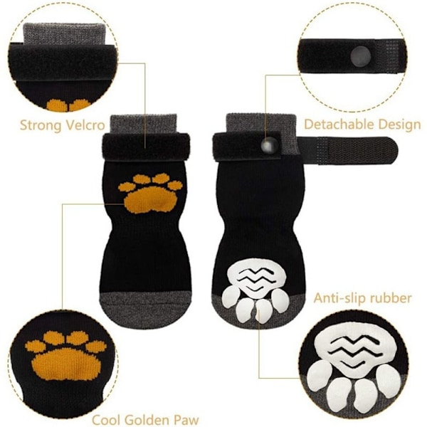 Anti-Slip Hundestrømper Hundestrømper MB B MB