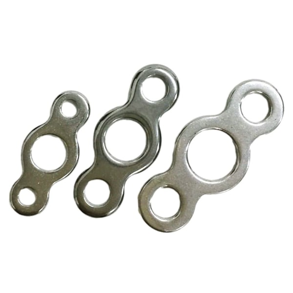 20/30 stk. Fiskeslukekobling Fiske Solid Ring S S