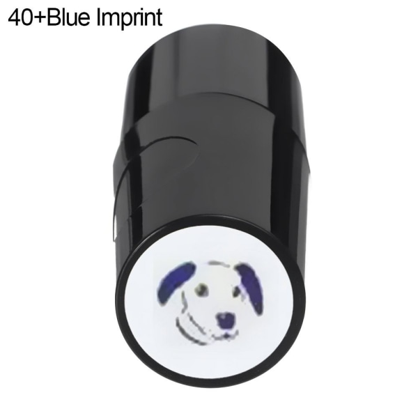 Golf Ball Stamp Golf Stamp Marker 40+BLÅT IMPRESSUM 40+BLÅT 40+Blue Imprint