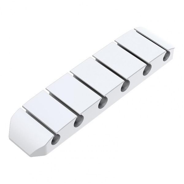 Cable Winder Wire Organizer white 6 Clips-6 Clips