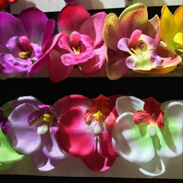 Sommerfugl Orchid Kunstig Blomst PINK Pink