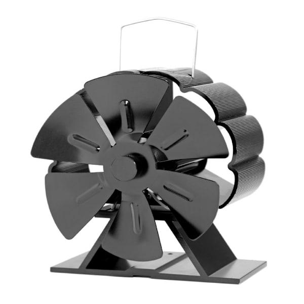 6 Blade Pejs Blæser Brænde Blæser Varmedrevet Blæser