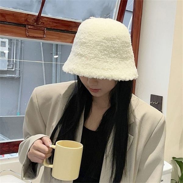 Lamb Bucket Hat Fisherman Hat BEIGE beige