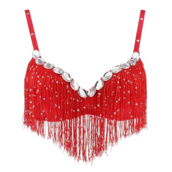 Belly Dance Bran Performance Top MUSTA Black