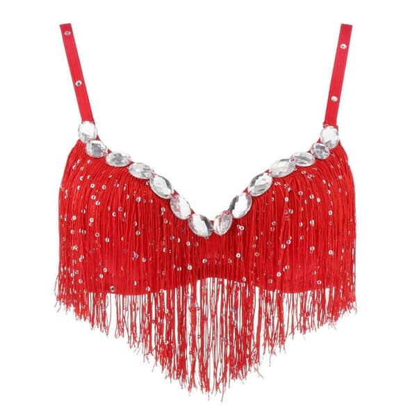 Magedans BH Performance Topp RØD Red