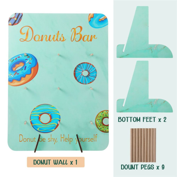 Donut Väggställ Donut Rack BRUN Brown