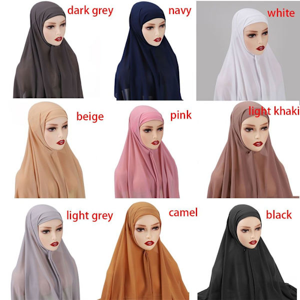 Muslimi Hijab-turbaanihattu KAMELI camel