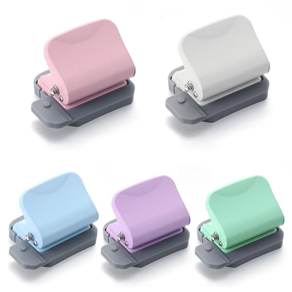 Puncher Papirkuttermaskin LYS BLÅ Light Blue