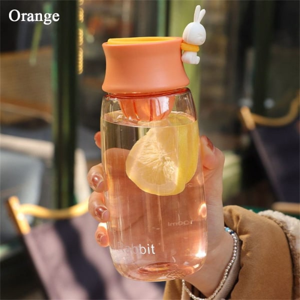 Plast Vannflasker Vannkrus ORANGE 480ML orange 480ML