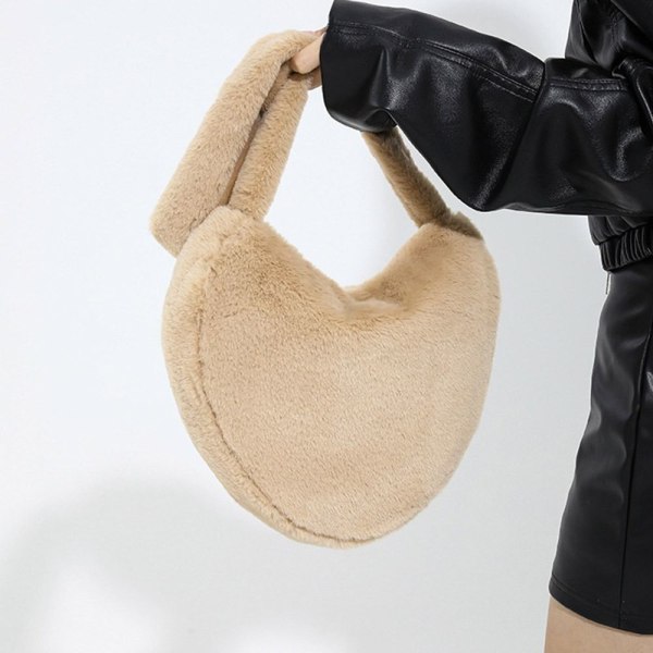 Plys skuldertasker Underarm Taske PINK pink