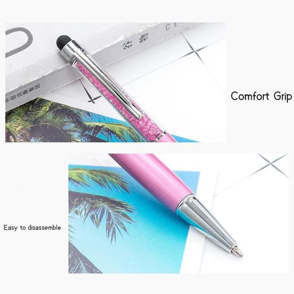 5 STK Kapasitiv Stylus Kulepenn HVIT White
