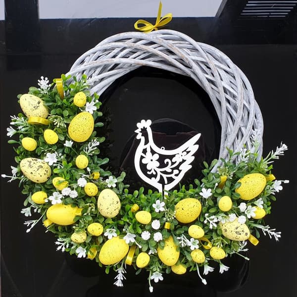 Påskkransar Rabbit Garland 2 2
