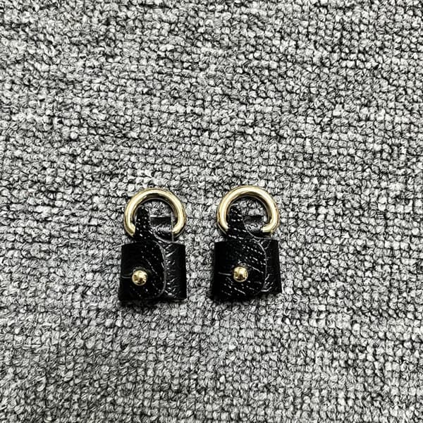 Håndveskebelter i skinn SORT REM SORT REM Black Strap