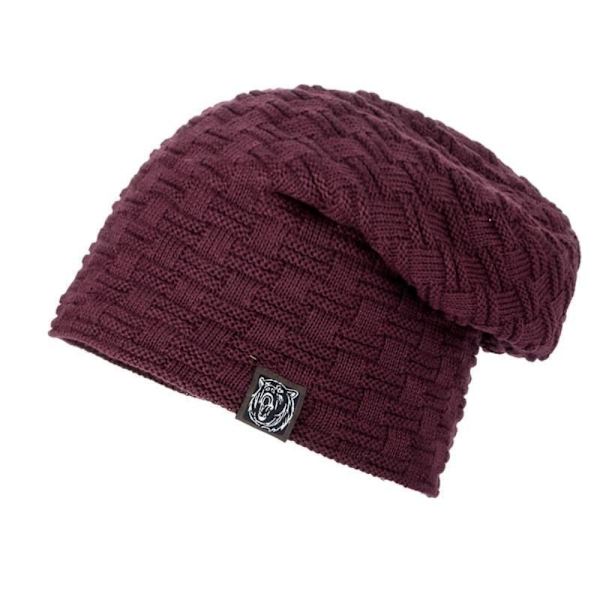 Winter Beanie Hat Kylmähattu TUMMANHARMAA Dark Grey