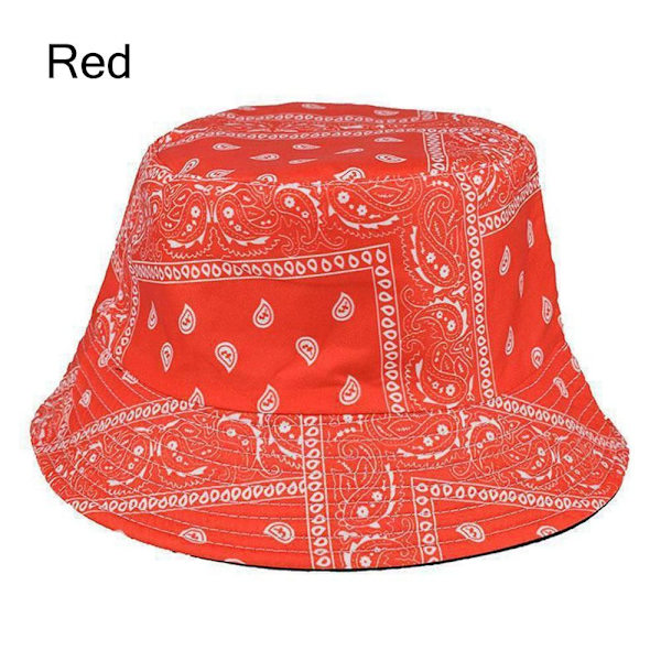 Bucket Hat Fisherman Cap PUNAINEN red