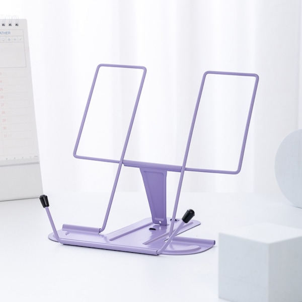 Bokholder Metall Bokstøtte LILLA purple