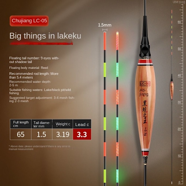 Elektroninen kalastuskelluke Light Float LC-05-3.3G LC-05-3.3G LC-05-3.3g