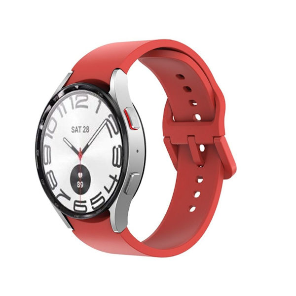 Silikonihihna Watch PUNAINEN red