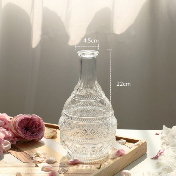 Glasvase Hydroponic Terrarium 8 8 8