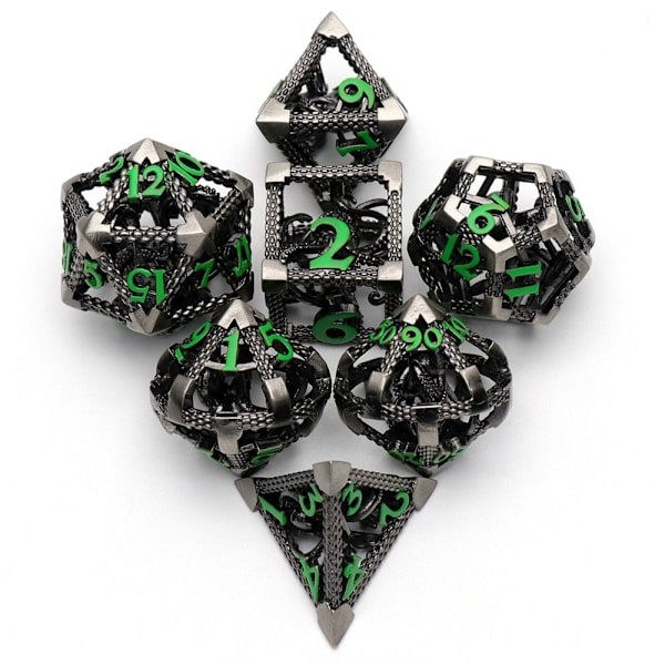 7st DND Metal Dice Set Game Dice 07 07 07