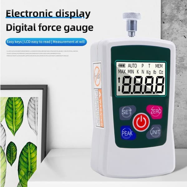 Digital kraftmätare 500N Push Pull Meter Portabel kraftmätare