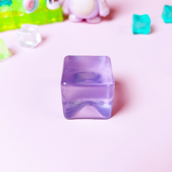 8 st Ice Block Toy Ice Cube Fidget Toy
