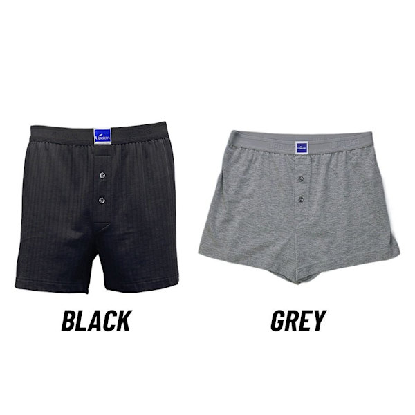 Herreundertøj Boxershorts GRÅ XXXL grey XXXL