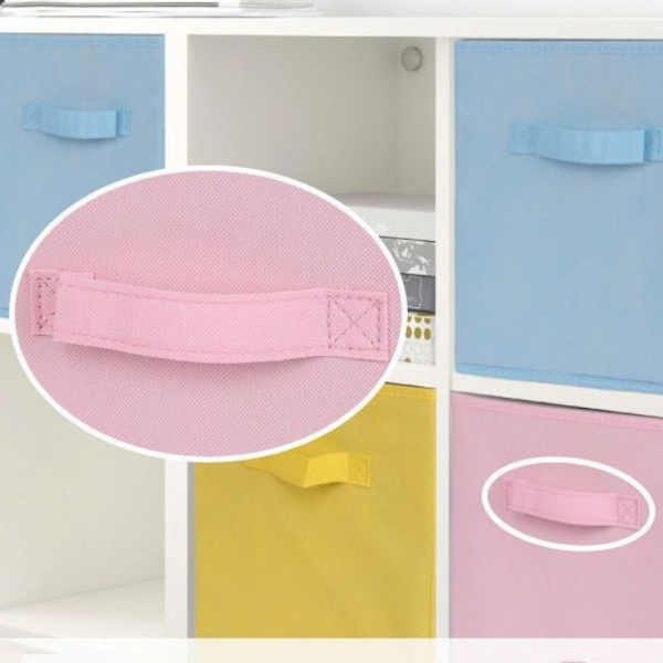Canvas Förvaring Folding Box KAFFE coffee