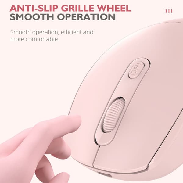 Trådlös mus Bluetooth PINK Pink