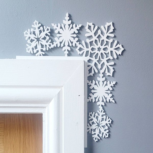 Jule dørkarm dekoration træ ornament 01 01 01