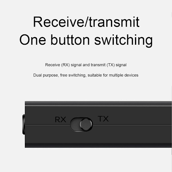 Audio Transmitter Bil AUX Højttaler Modtager Adapter
