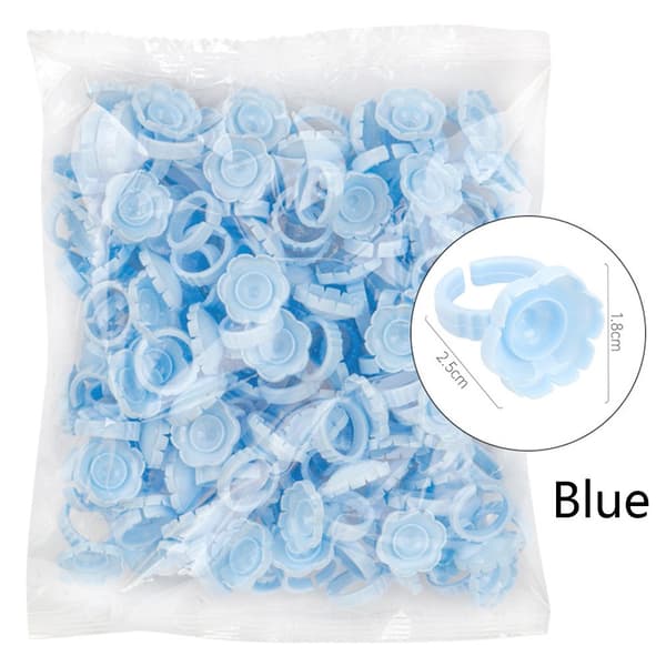 100 st Limringar Ympningsdräkter BLÅ blue