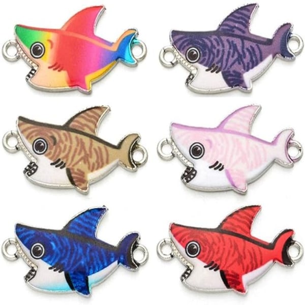 Shark Vedhæng Connector Charms Shark Charms
