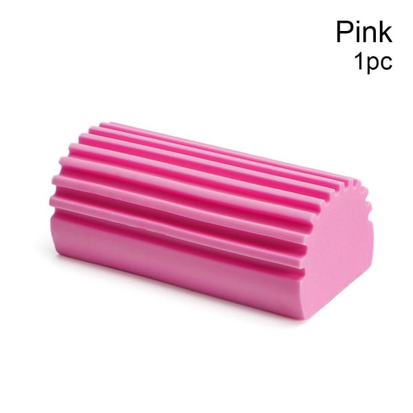 Magiske støvrengøringssvampe Damp Clean Duster Svamp PINK 1 Pink 1 Pc-1 Pc