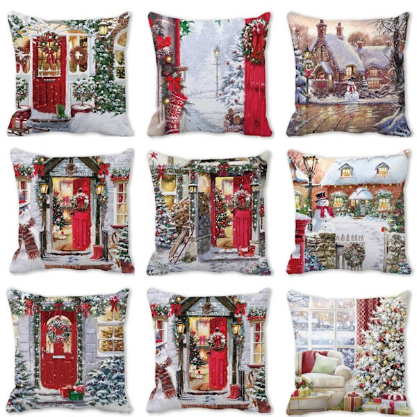 Julkuddfodral Cover STYLE 8 STYLE 8 Style 8