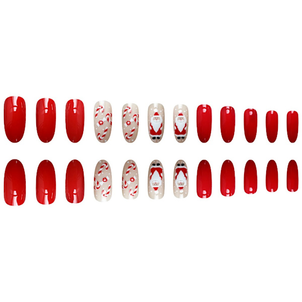 Almond Fake Nails Tekokynnet ranskalaiset AW88 AW88 AW88
