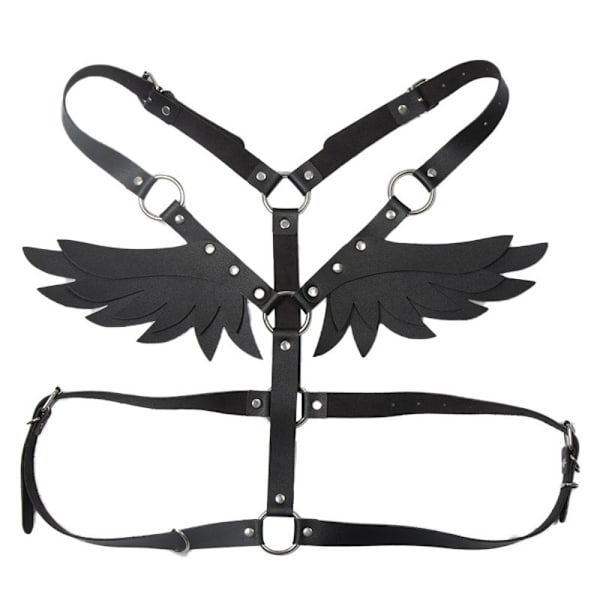 Vyötärövyö Angel Wing MUSTA black