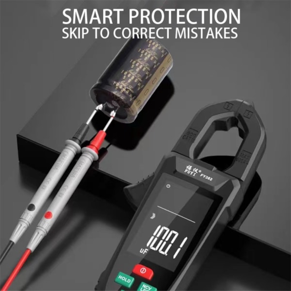 Digital Clamp Meter Smart Multimeter Transistor Testere