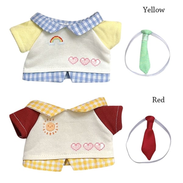 Dukketøj Legetøjstøj GUL 10CM DUKKE 10CM DUKKE yellow 10cm Doll-10cm Doll