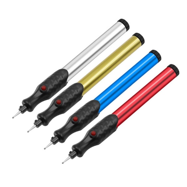 Elektrisk Micro Pen Gravyr Penna BULE bule