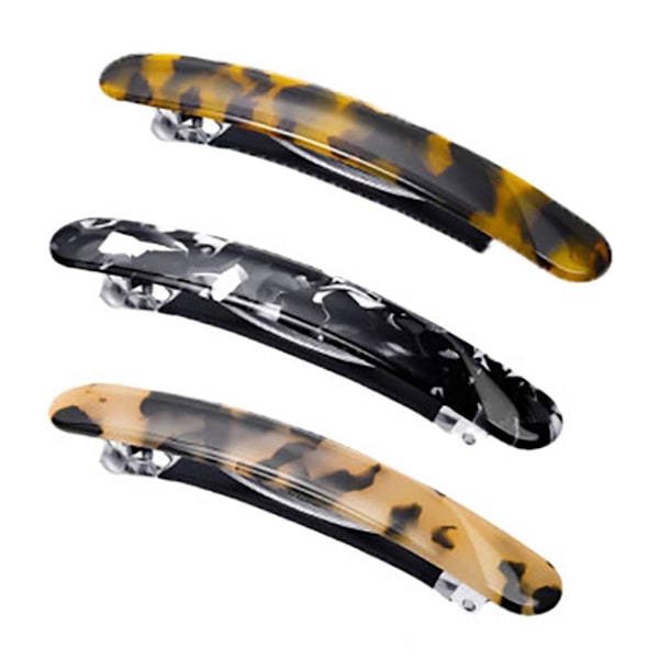 2st Acetat Hårnålar Hårklämmor LÄTT SKOLDPADSHALL LJUS Light Tortoise shell