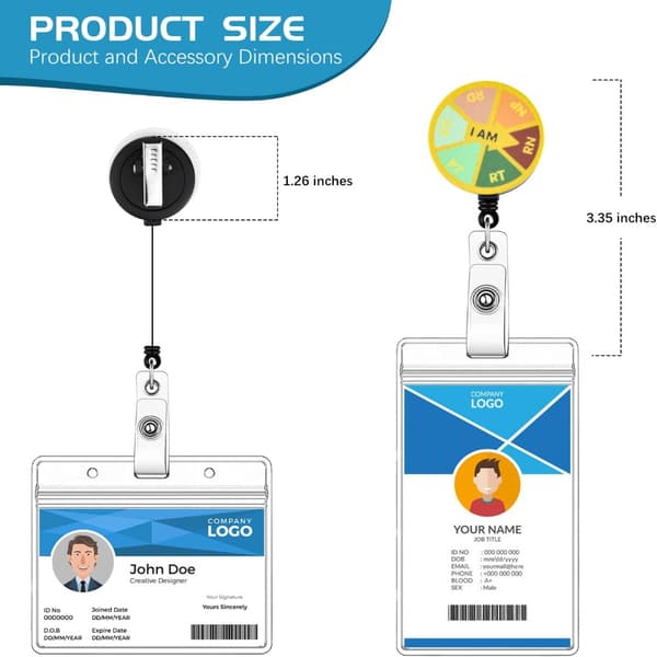 Avaimenperä Badge Holder Badge Reel