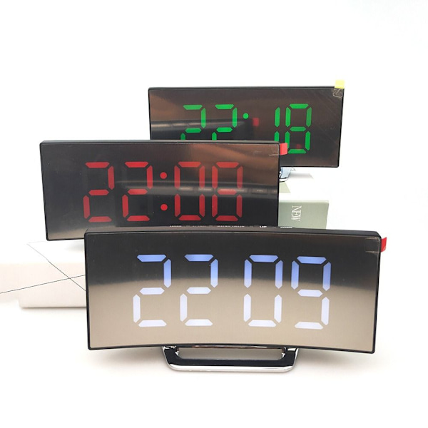 Herätyskello Elektroninen kello PUNAINEN Red