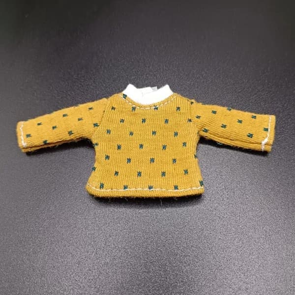 Docka T-shirt Bomull Dot Blus ORANGE Orange
